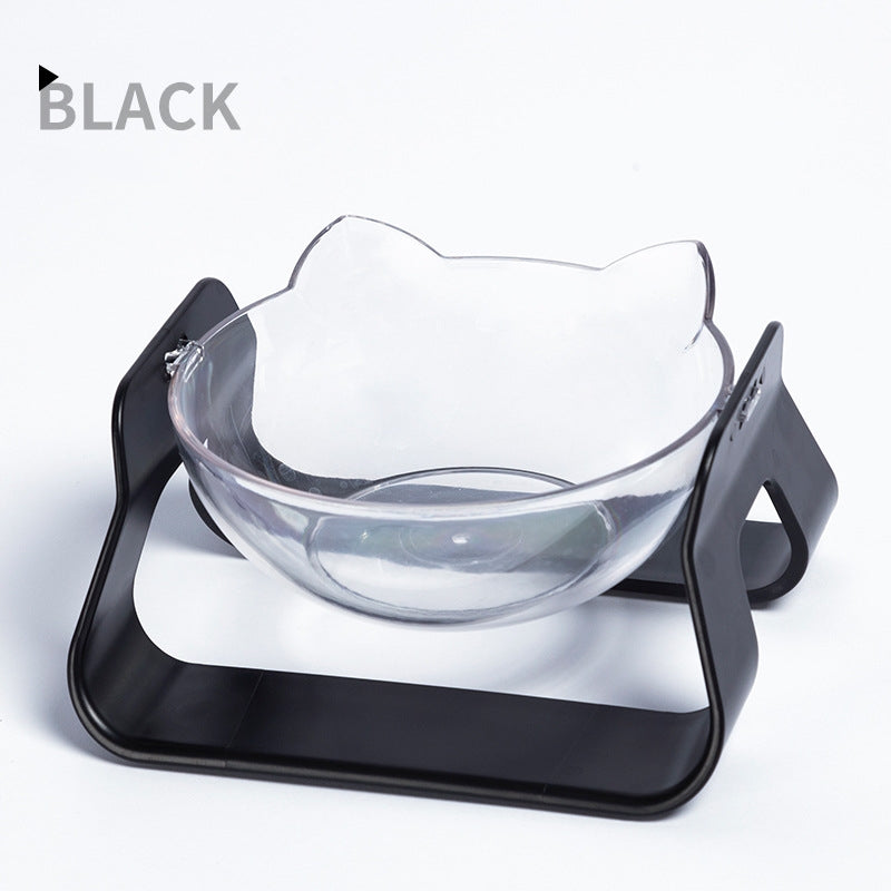 HKM-8175933 Cervical Support Plastic Cat Bowl for Comfortable Feeding