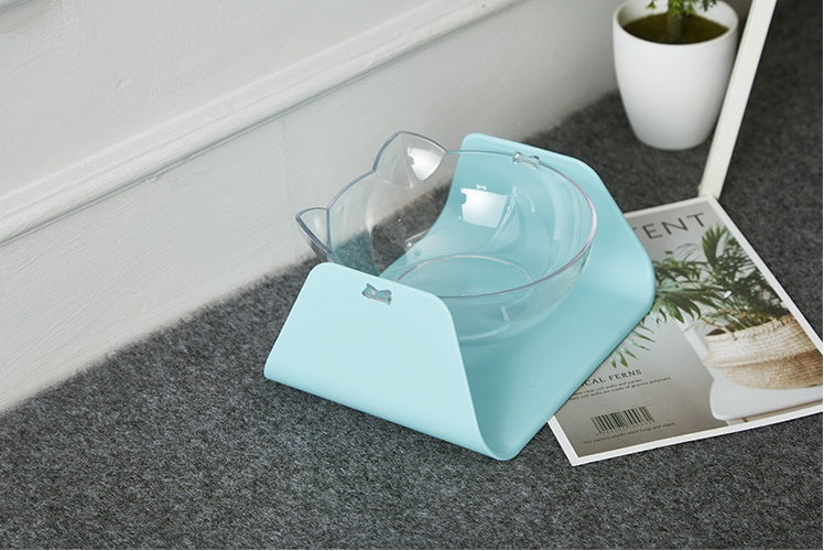 HKM-8175933 Cervical Support Plastic Cat Bowl for Comfortable Feeding