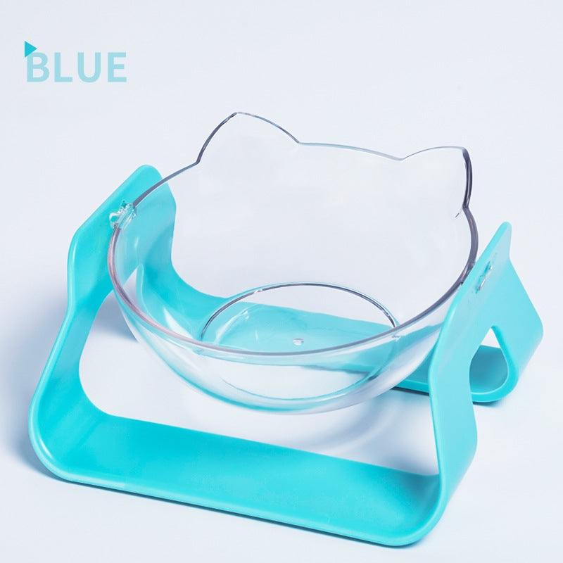 HKM-8175933 Cervical Support Plastic Cat Bowl for Comfortable Feeding