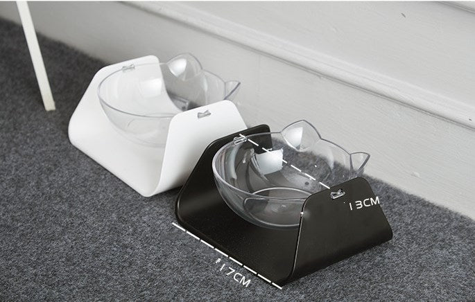 HKM-8175933 Cervical Support Plastic Cat Bowl for Comfortable Feeding