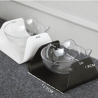 HKM-8175933 Cervical Support Plastic Cat Bowl for Comfortable Feeding
