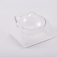 HKM-8175933 Cervical Support Plastic Cat Bowl for Comfortable Feeding
