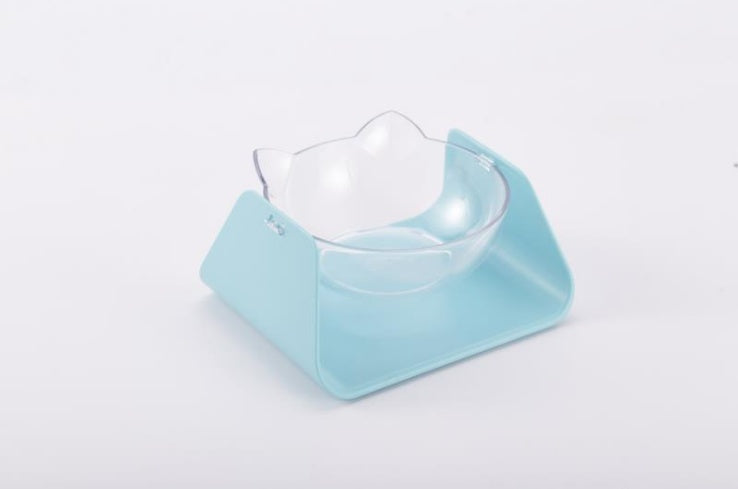 HKM-8175933 Cervical Support Plastic Cat Bowl for Comfortable Feeding