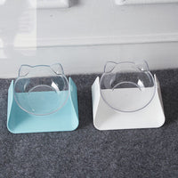 HKM-8175933 Cervical Support Plastic Cat Bowl for Comfortable Feeding