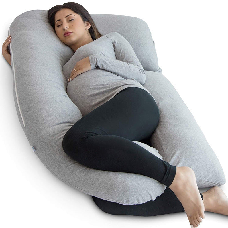 HKM-817683 Multifunctional Lumbar Support Pillow for Comfort in Side Sleeping and Breastfeeding
