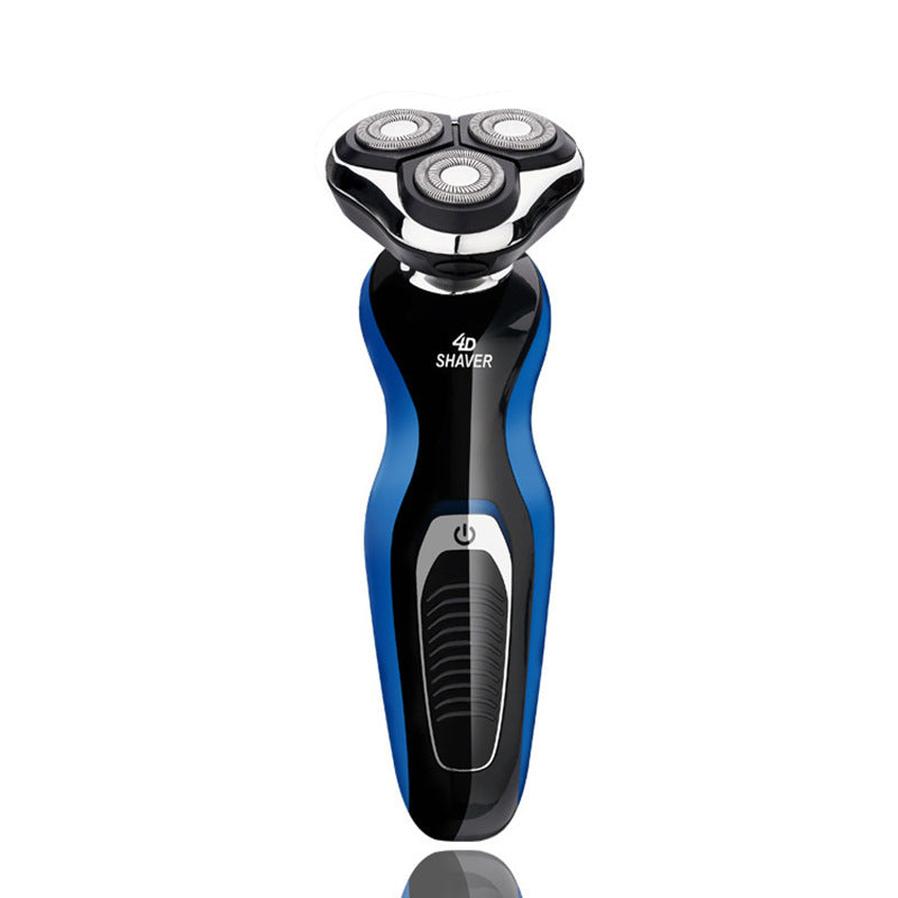 HKM-817747 4D Rotary Rechargeable Shaver with 65 Minutes Operating Time and Washable Cutter Head