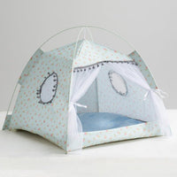 HKM-8181565 Enclosed Cat Tent Pet Bed - Waterproof Fabric for Small and Medium Pets, Ideal for Travel and Outdoor Activities