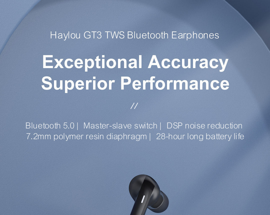 HKM-818323 True Wireless Bluetooth In-Ear Sports Headphones with Binaural Calling and Noise Reduction Features