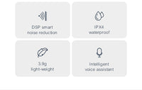 HKM-818323 True Wireless Bluetooth In-Ear Sports Headphones with Binaural Calling and Noise Reduction Features