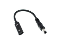 HKM-818387 15CM Type-C Female to 5.5x2.1mm DC Power Supply Cable Connector