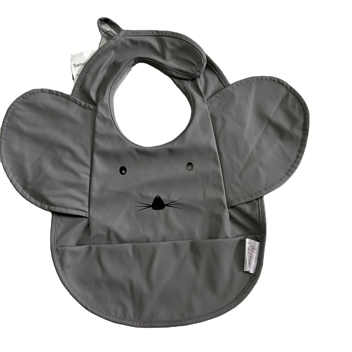 HKM-818387 Wholesale Food Grade Silicone Eating Bibs Baby Feeding Bibs