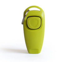 HKM-8186941 Dog Training Clicker with Whistle and Key Ring - Durable, Shock-Resistant Design for Effective Pet Training