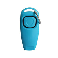 HKM-8186941 Dog Training Clicker with Whistle and Key Ring - Durable, Shock-Resistant Design for Effective Pet Training