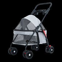 HKM-8188861 Lightweight Foldable Outdoor Trolley in Pink, Gray, Black, and Blue Options