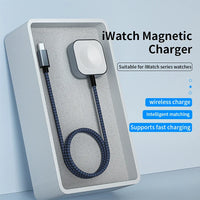 HKM-818899 1M Magnetic Charging Cable for Apple Watch Series 1-8 and Ultra