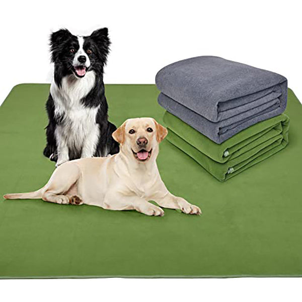 HKM-8189117 Multi-Layer Waterproof Mattress Cover for Pets ¨C Anti-Seepage and Dirt-Resistant, Available in Gray and Green
