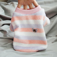 HKM-8189629 Cozy Fleece Pet Sweaters for Cats - Casual Autumn and Winter Styles