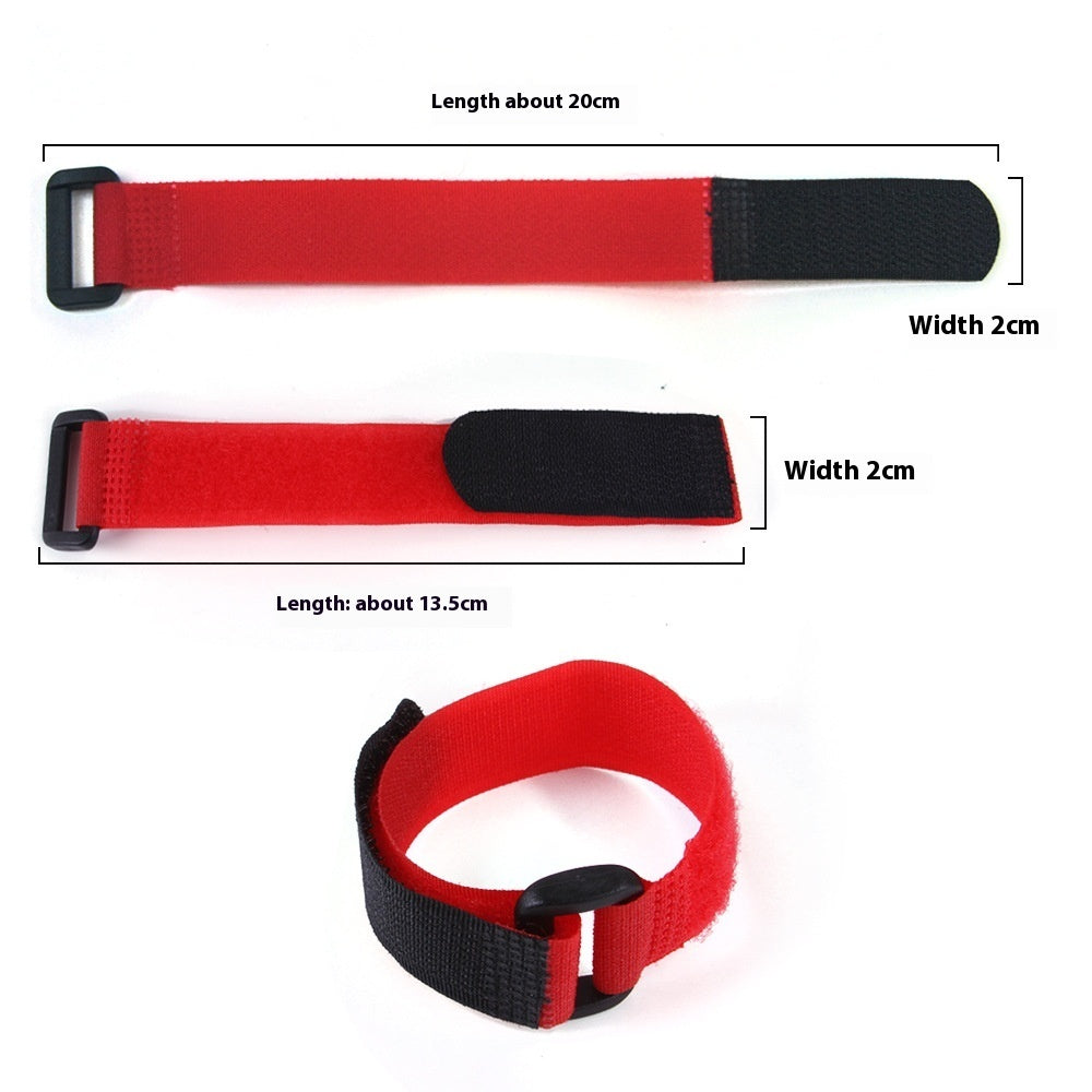 HKM-8189885 Pet Chicken Collar Set - 2-Pack Anti-Cock Ringing Neck Bands for Poultry - Christmas Colors