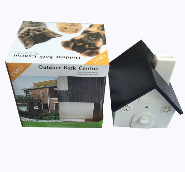 HKM-8190525 Ultrasonic Dog Bark Control Device with Outdoor Durability and Adjustable Settings