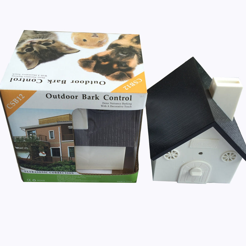 HKM-8190525 Ultrasonic Dog Bark Control Device with Outdoor Durability and Adjustable Settings