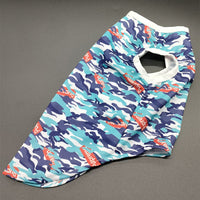 HKM-8192829 Spring and Summer Camouflage Dog Vest - Comfortable Polyester Pet Clothing, Sizes XS to 3XL