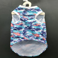 HKM-8192829 Spring and Summer Camouflage Dog Vest - Comfortable Polyester Pet Clothing, Sizes XS to 3XL