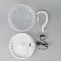 HKM-8193085 Automatic USB Cat and Dog Drinking Fountain with LED Night Light and High-Efficiency Filtration