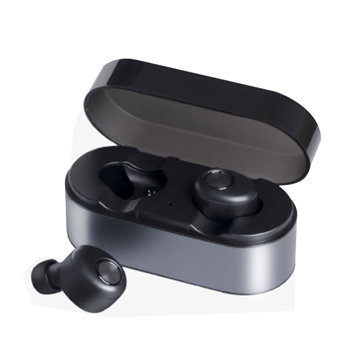 HKM-819347 Wireless Bluetooth Headset with Call Function - Black