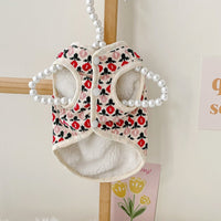 HKM-8193597 Dog Tulip Vest - Cotton Two-Legged Apparel for All Seasons
