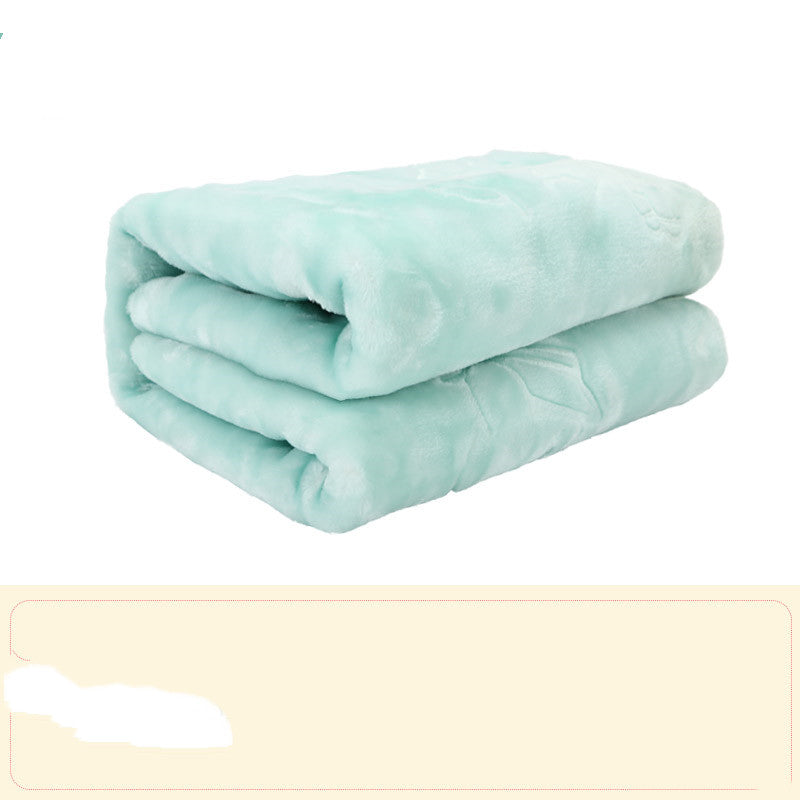 HKM-8193853 Soft and Padded Double Heavy Thermal Pet Blanket for Dogs in Blue, Pink, and Mint Green