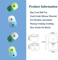 HKM-8194493 Interactive Treat Dispensing Puzzle Toy for Small to Medium Dogs – Enrichment Food Ball for Training and Slow Feeding