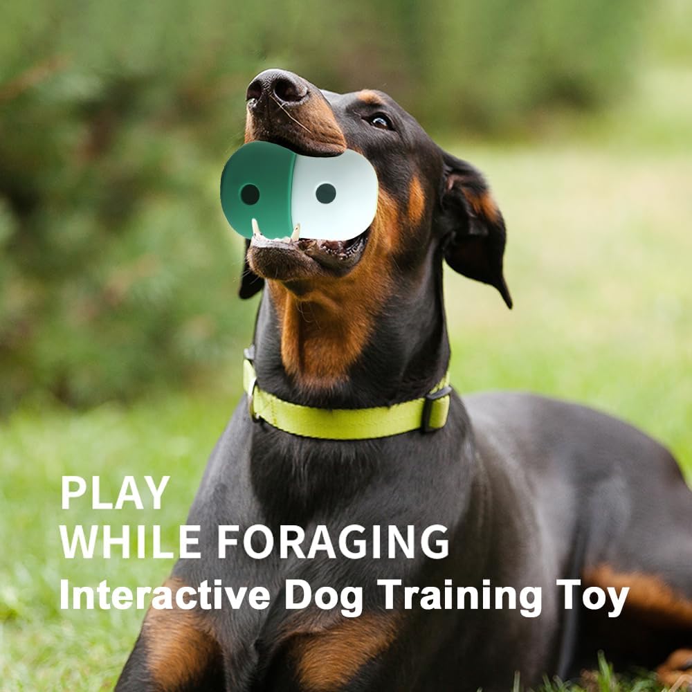 HKM-8194493 Interactive Treat Dispensing Puzzle Toy for Small to Medium Dogs – Enrichment Food Ball for Training and Slow Feeding