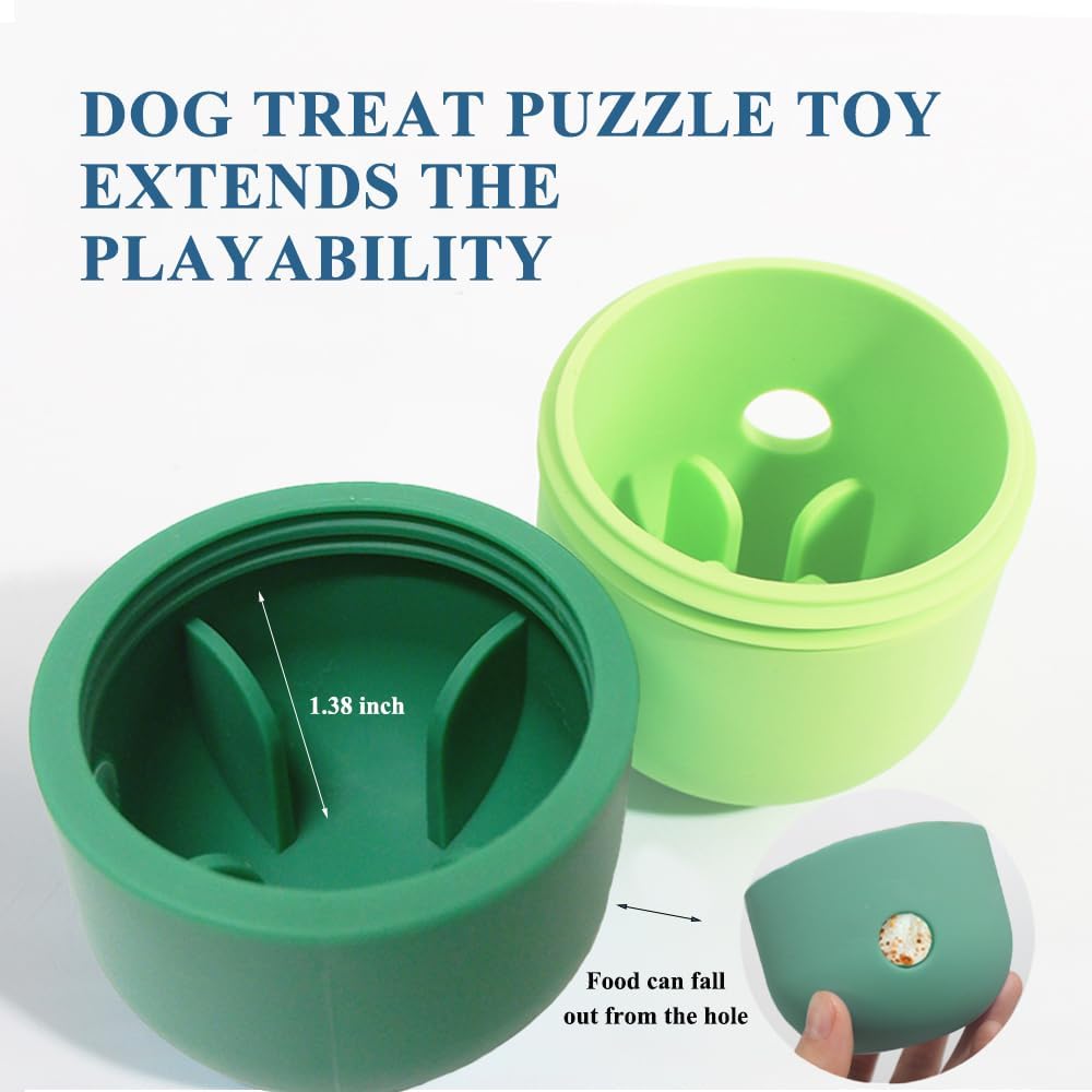 HKM-8194493 Interactive Treat Dispensing Puzzle Toy for Small to Medium Dogs – Enrichment Food Ball for Training and Slow Feeding
