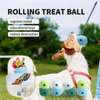 HKM-8194493 Interactive Treat Dispensing Puzzle Toy for Small to Medium Dogs – Enrichment Food Ball for Training and Slow Feeding