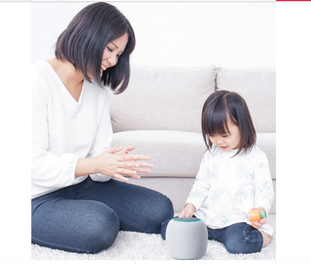 HKM-819475 Mini Wireless Bluetooth Voice Speaker with 6-Microphone Array and Smart Control Functions