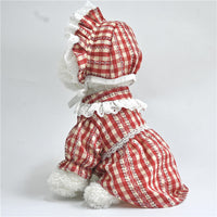 HKM-819603 Cozy Red Shirt for Small Dogs and Cats - Available in Multiple Sizes