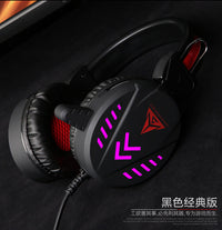 HKM-819667 Heavy Bass Gaming Headset with Built-In Microphone