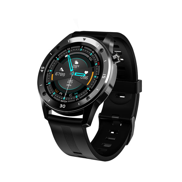 HKM-819667 Waterproof Pedometer Smartwatch Compatible with iOS and Android – 1.54 Inch Touch Screen, Health Tracking, and Social Features