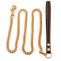 HKM-8196797 Durable Stainless Steel Traction Rope for Pets - Available in Sizes S and L