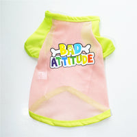 HKM-8197181 Casual Cotton Pet Vest T-Shirt Apparel for Small Dogs and Cats in Multiple Colors