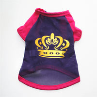 HKM-8197181 Casual Cotton Pet Vest T-Shirt Apparel for Small Dogs and Cats in Multiple Colors