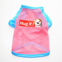 HKM-8197181 Casual Cotton Pet Vest T-Shirt Apparel for Small Dogs and Cats in Multiple Colors