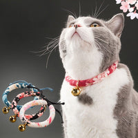 HKM-819859 Cat and Dog Collar Bell Ornaments - Size XS to L for Kittens, Puppies, and Small Dogs