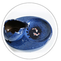 HKM-8198845 Exquisite Flowing Water Fountain for Cats - Natural Drinking Water Artifact