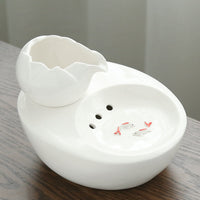 HKM-8198845 Exquisite Flowing Water Fountain for Cats - Natural Drinking Water Artifact