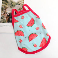 HKM-8199357 Summer Lightweight Vest for Small Dogs and Cats in Fun Fruit Designs