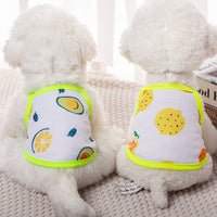 HKM-8199357 Summer Lightweight Vest for Small Dogs and Cats in Fun Fruit Designs