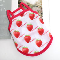 HKM-8199357 Summer Lightweight Vest for Small Dogs and Cats in Fun Fruit Designs