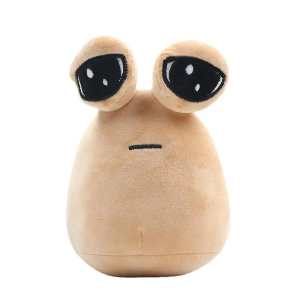 HKM-819987 Cute Plush Pou Alien Doll Stuffed Toy for Children - 22cm Super Soft Plush Birthday Gift
