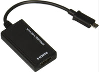 HKM-819987 Display Port to HDMI Adapter Cable 12cm for Easy Connection to TV or Projector
